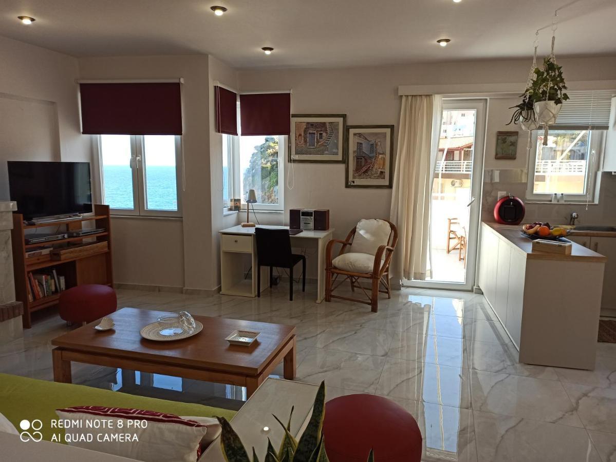 Popis Sea View Apartments Agia Pelagia Kythira المظهر الخارجي الصورة