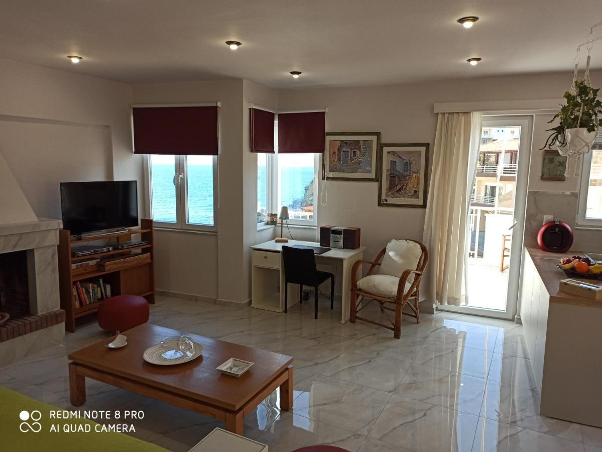 Popis Sea View Apartments Agia Pelagia Kythira المظهر الخارجي الصورة