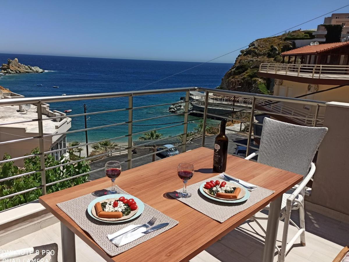 Popis Sea View Apartments Agia Pelagia Kythira المظهر الخارجي الصورة