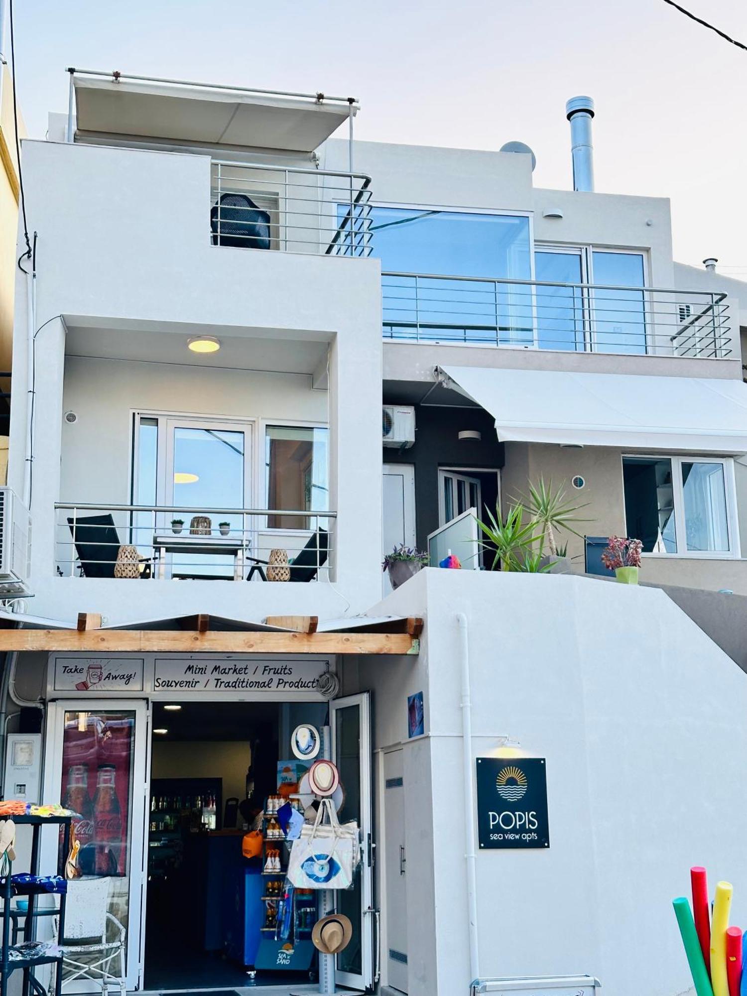 Popis Sea View Apartments Agia Pelagia Kythira المظهر الخارجي الصورة