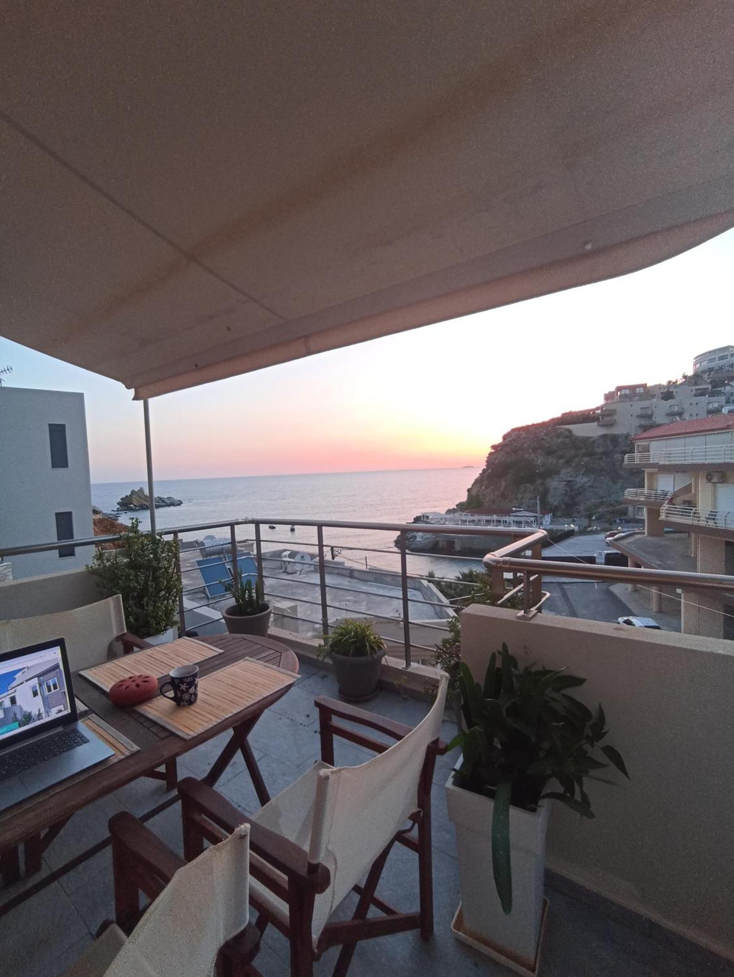 Popis Sea View Apartments Agia Pelagia Kythira المظهر الخارجي الصورة