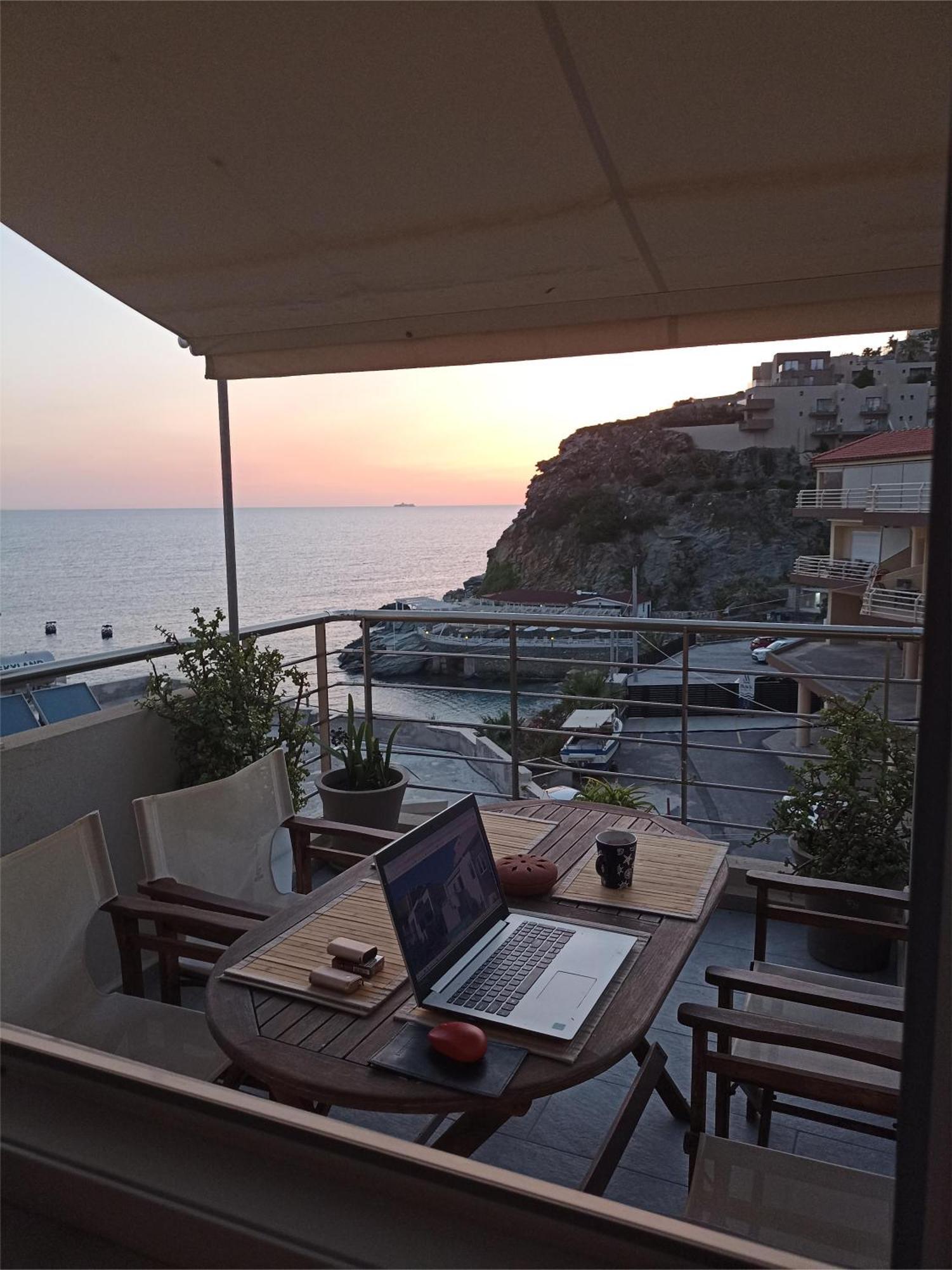 Popis Sea View Apartments Agia Pelagia Kythira المظهر الخارجي الصورة