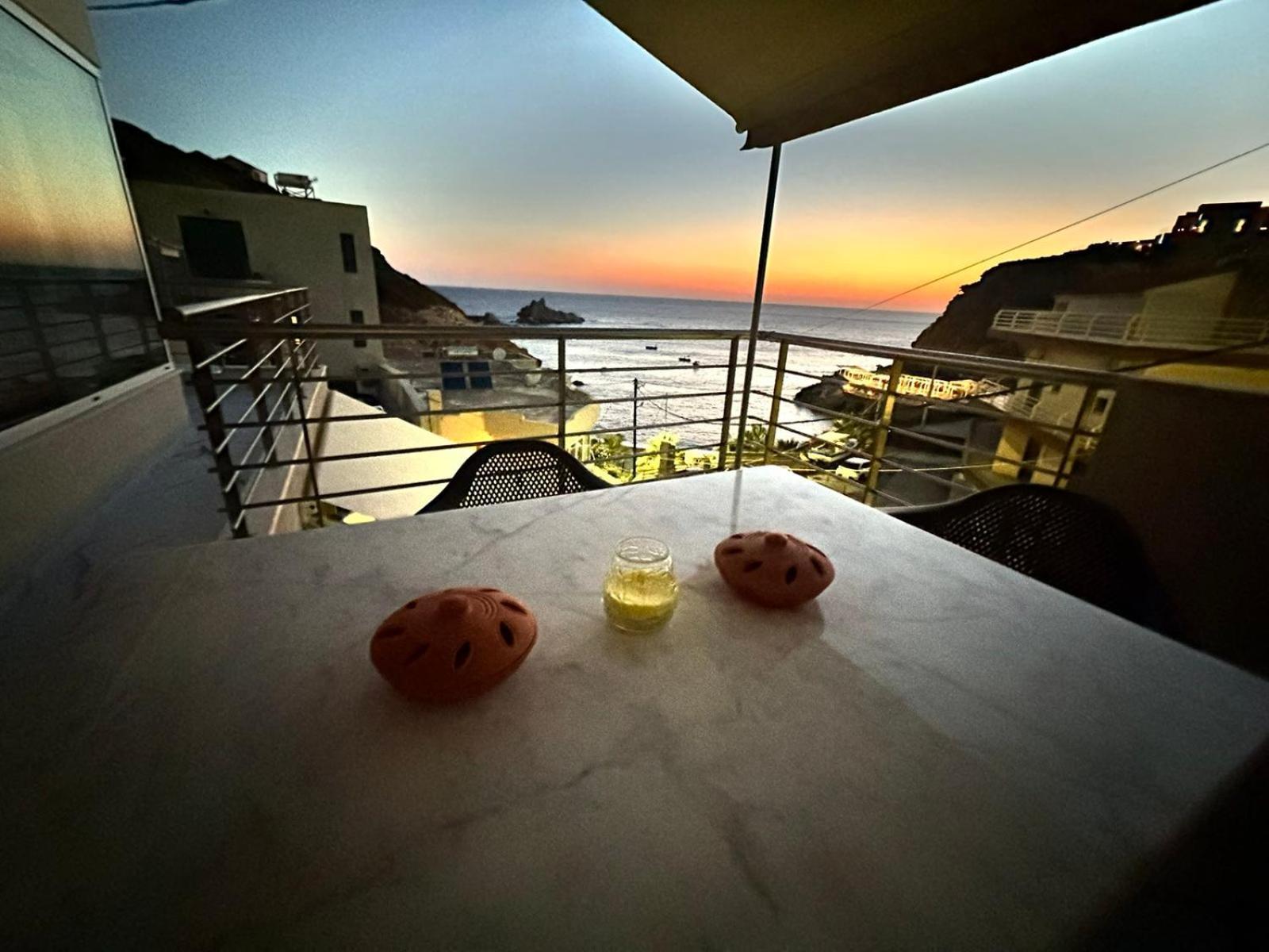 Popis Sea View Apartments Agia Pelagia Kythira المظهر الخارجي الصورة